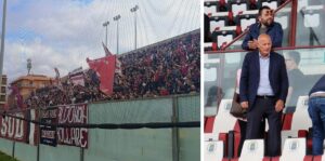 Tifosi Curva Sud e Ballarino