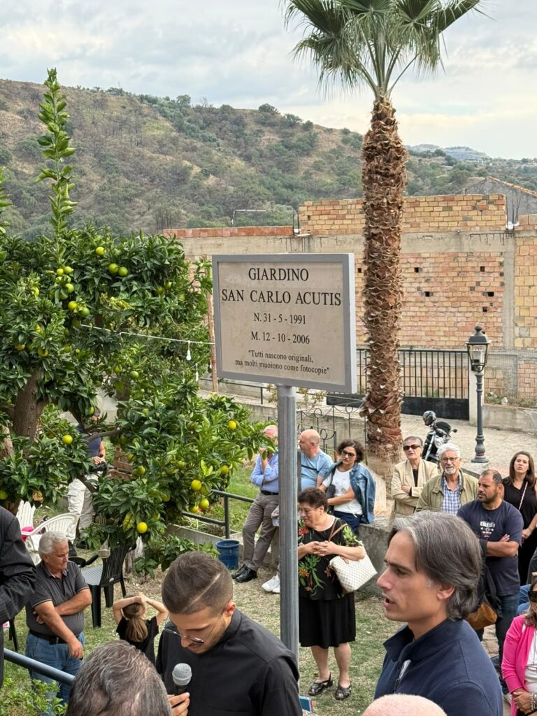 Villa San Giuseppe cerimonia San Carlo Acutis