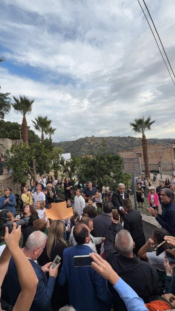 Villa San Giuseppe cerimonia San Carlo Acutis