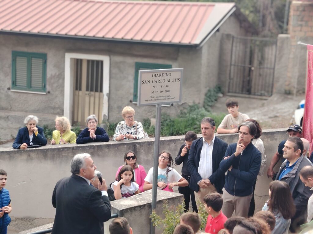 Villa San Giuseppe cerimonia San Carlo Acutis