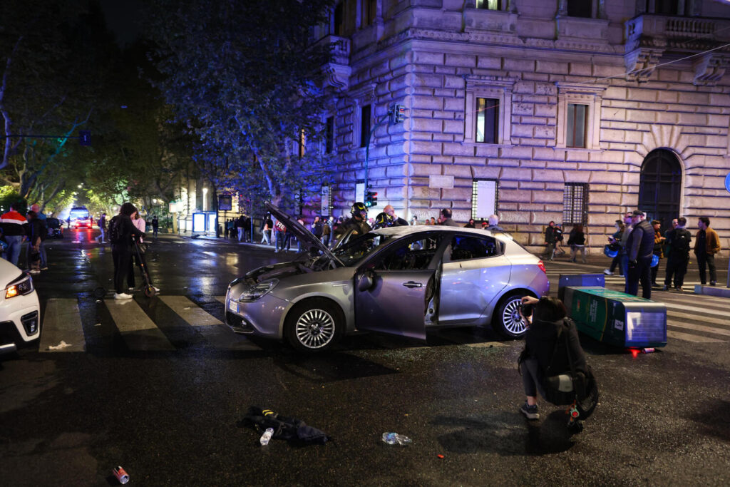 Violenza ProPal Roma