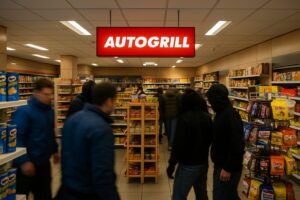 assalto autogrill
