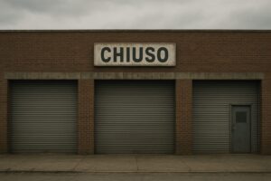 azienda chiusa