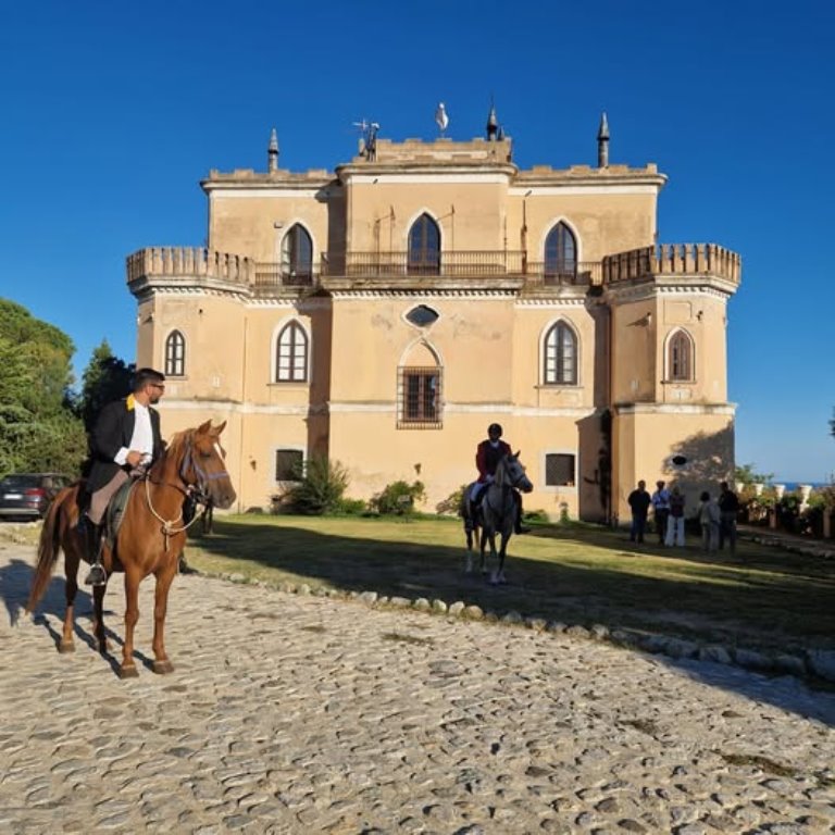 caccia alla volpe a cavallo