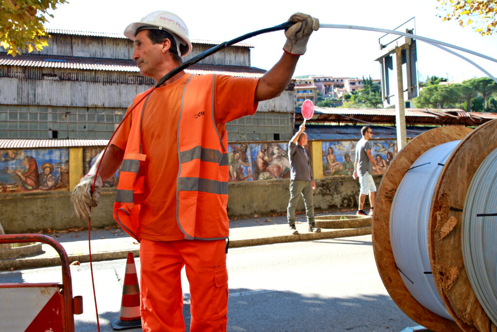 cantieri fibra ottica CATANIA
