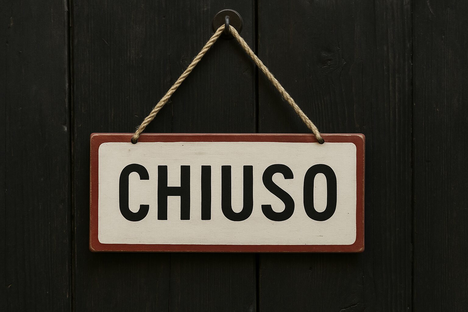 chiuso locale