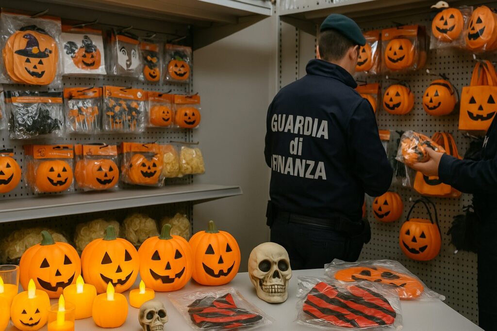 controlli guardia di finanza halloween