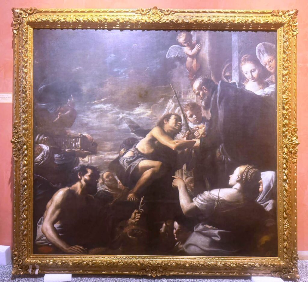 dipinto “Il ritorno del figliol prodigo” di Mattia Preti