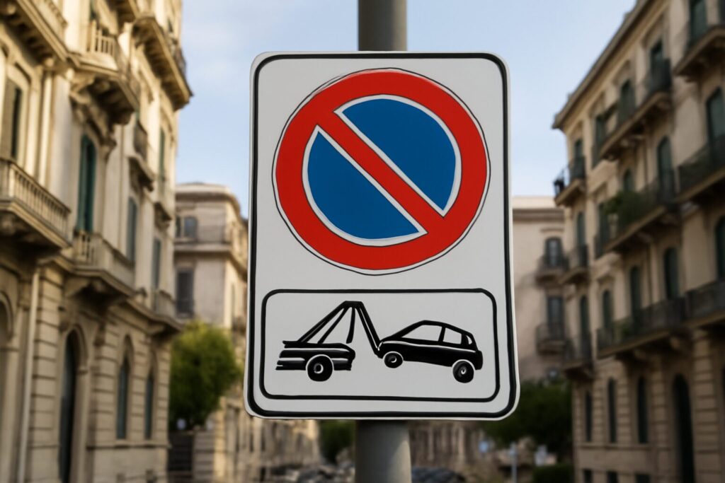 diveto di sosta rimozione