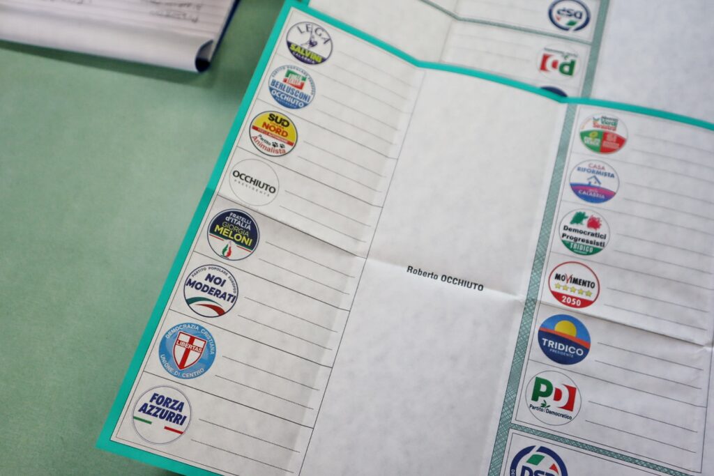 elezioni regionali calabria 2025