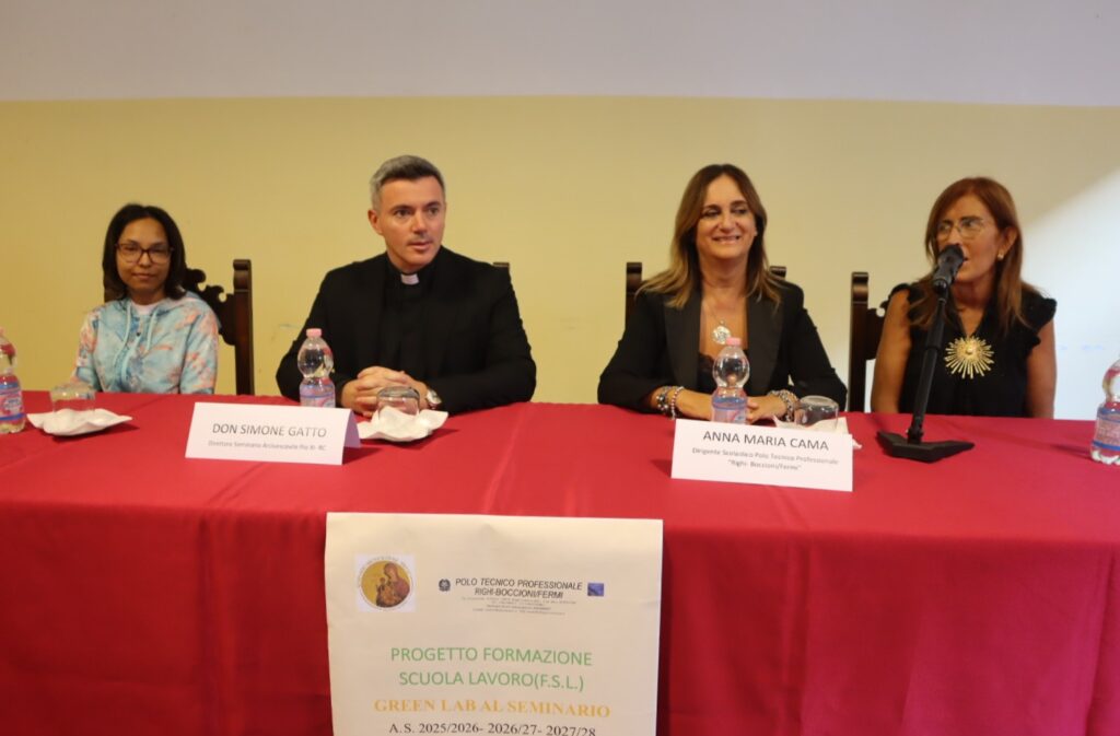 firma convenzione righi boccioni fermi e seminario per gestione del verde