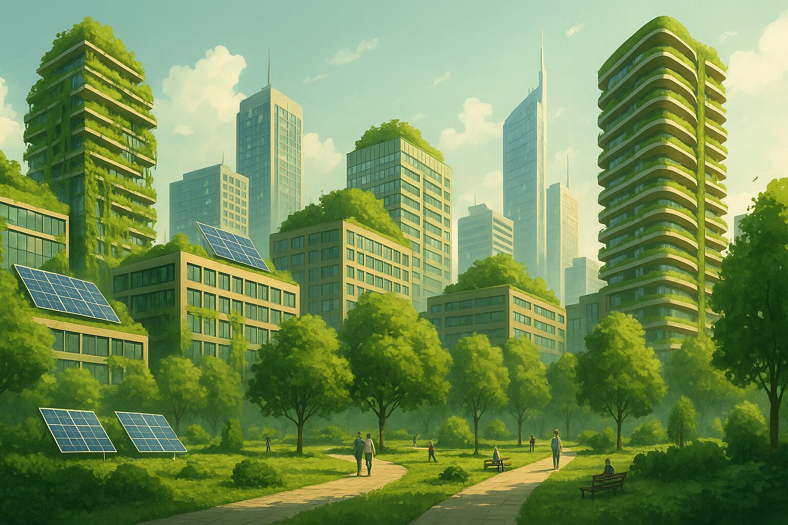 green città