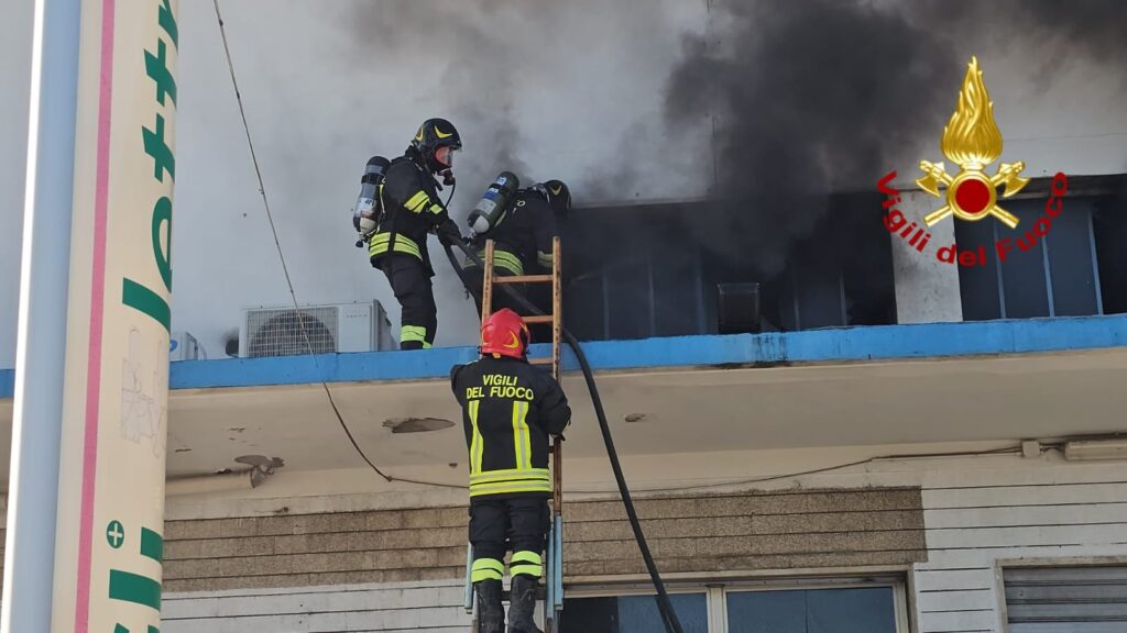 incendio capannone