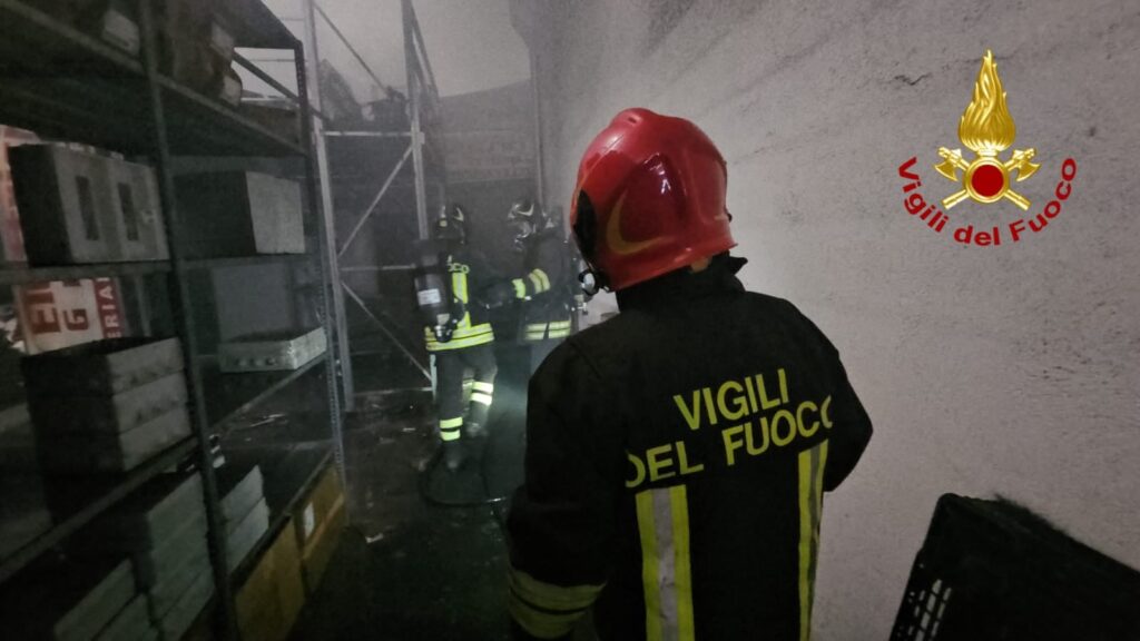 incendio capannone