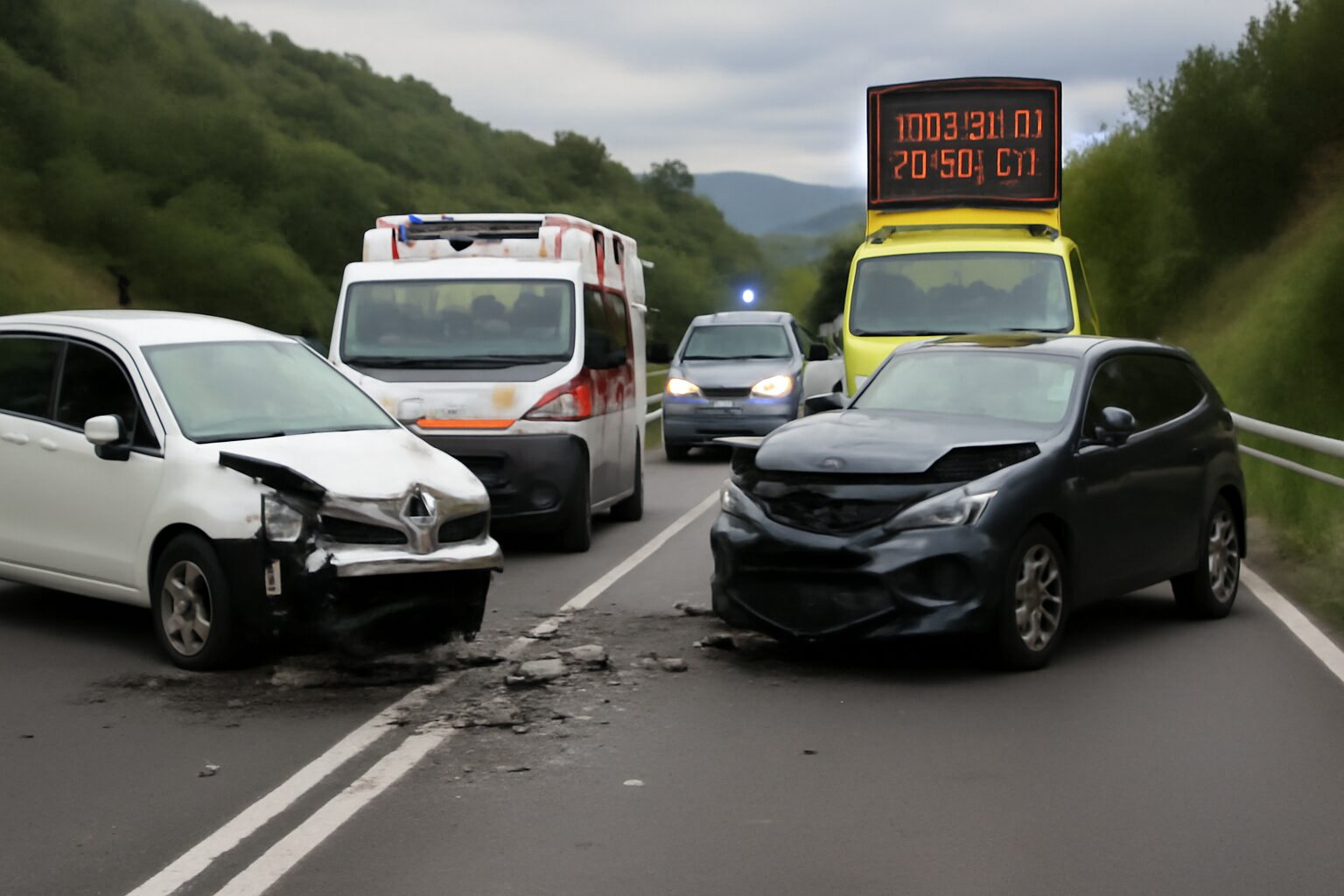 incidente tra due auto
