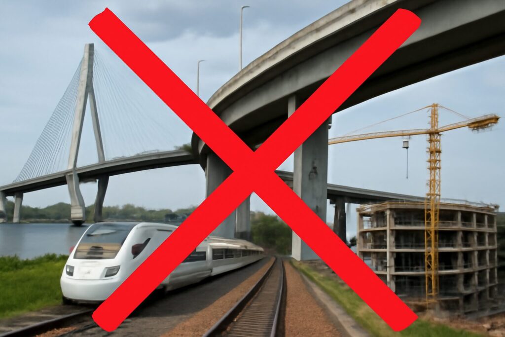 infrastrutture negate