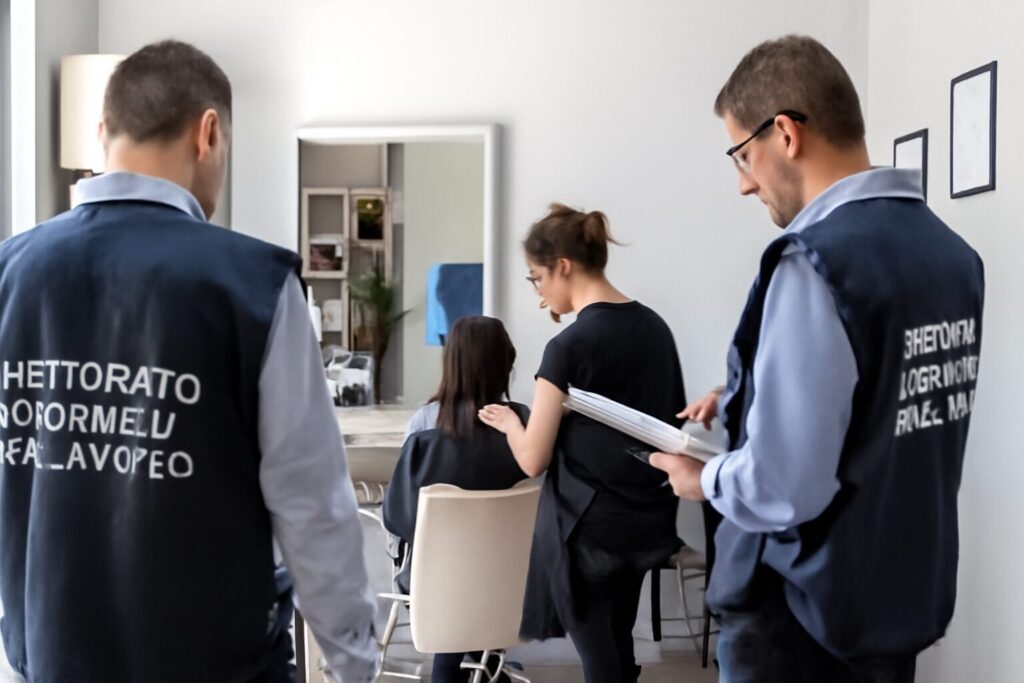 ispettorato lavoro parrucchiera