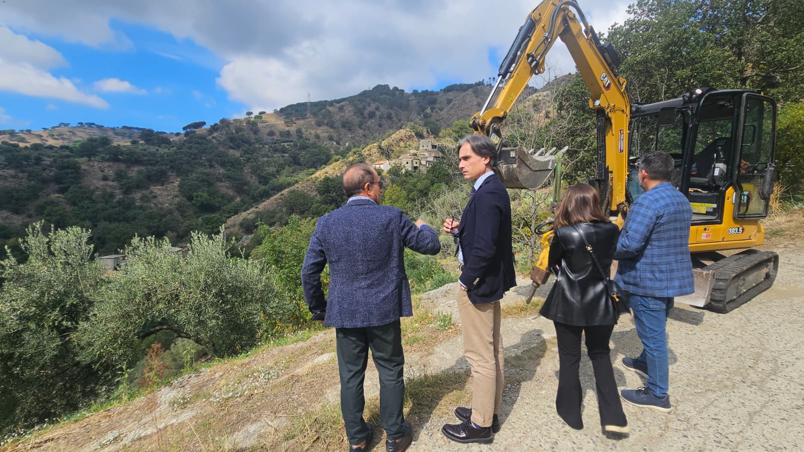lavori frane strada trunca – santelli – santa venere