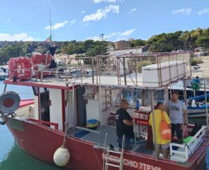 le uscite in barca con i pescatori