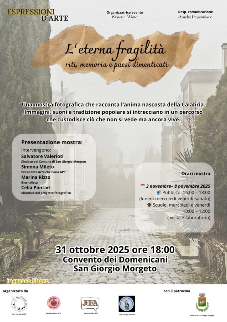 locandina mostra san giorgio morgeto