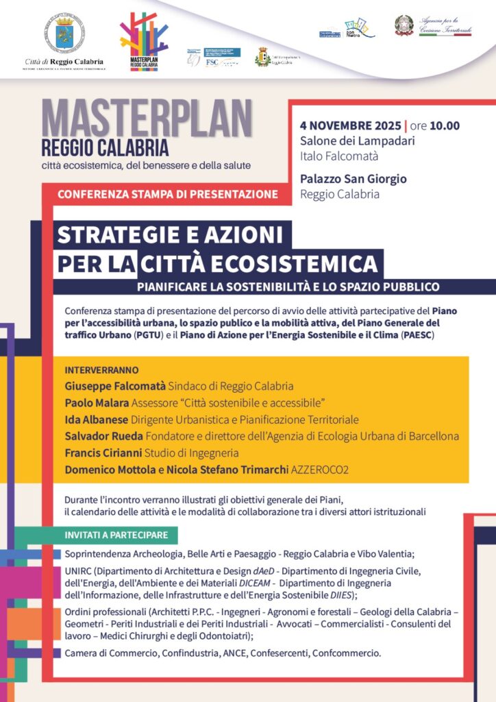 locandina programma conferenza masterplan