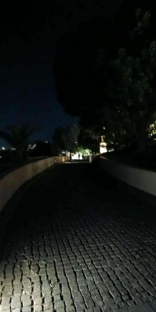 lungomare buio