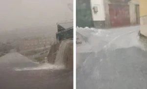 nubifragio agrigento