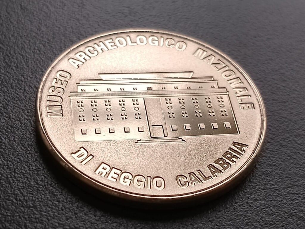 moneta bronzi di riace
