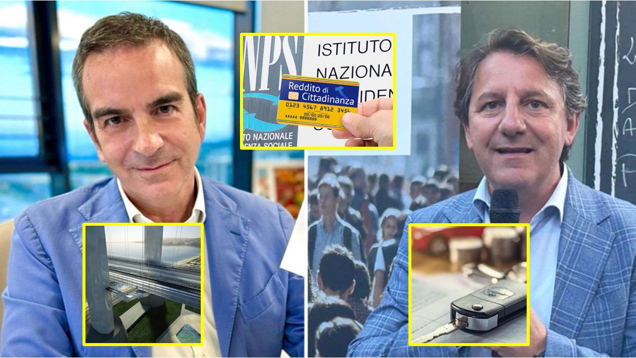occhiuto tridico con ponte sullo stretto, reddito di cittadinanza e bollo auto