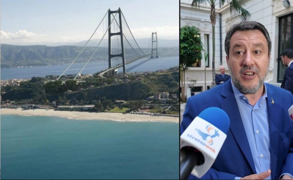 ponte stretto salvini