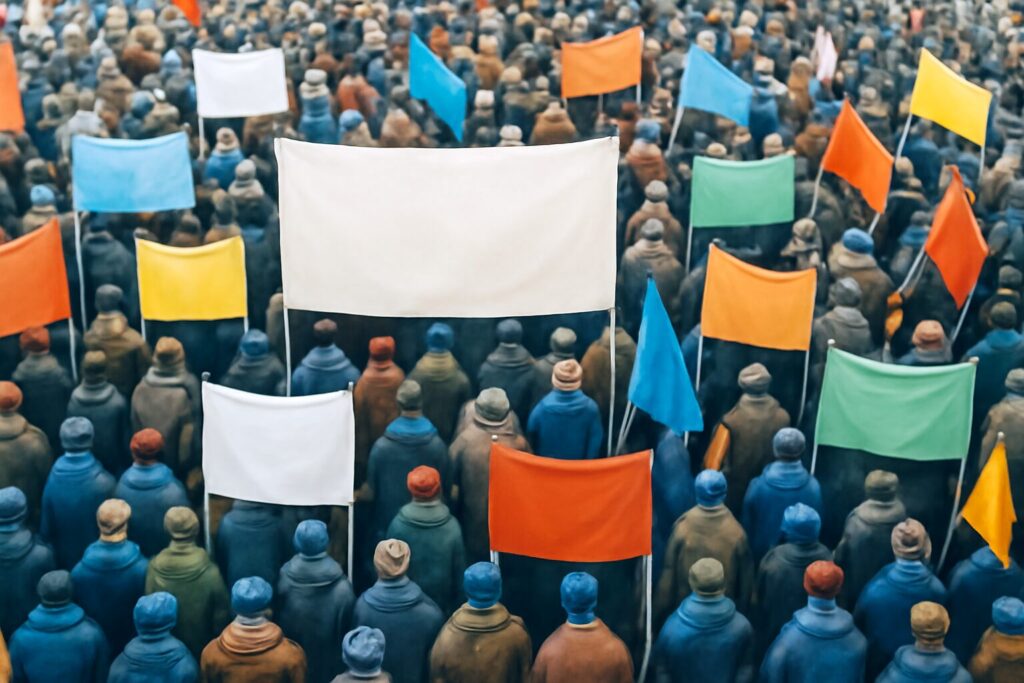 protesta sindacati e lavoratori