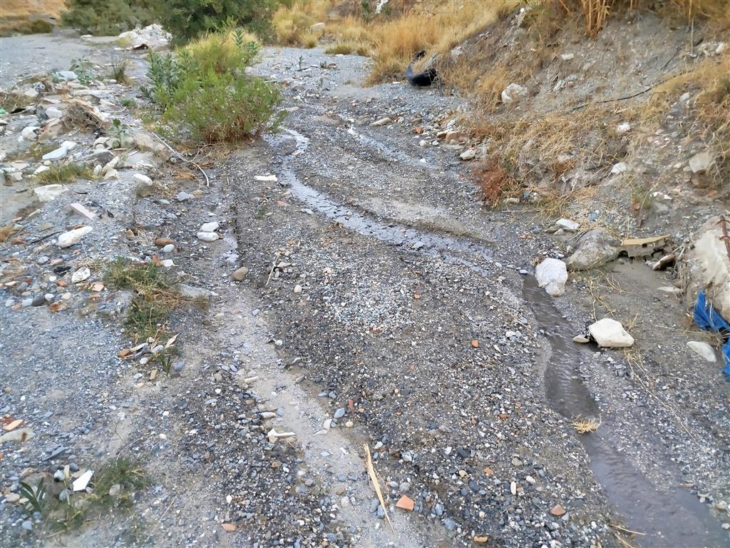 scarico torrente San Vincenzo