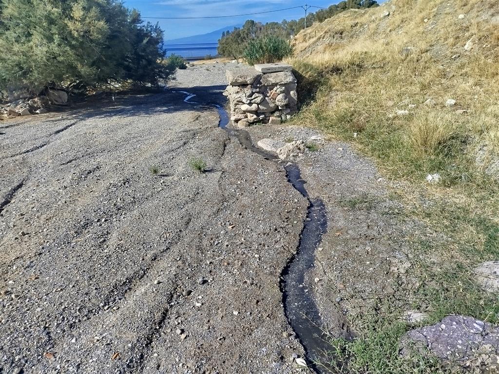 scarico torrente San Vincenzo