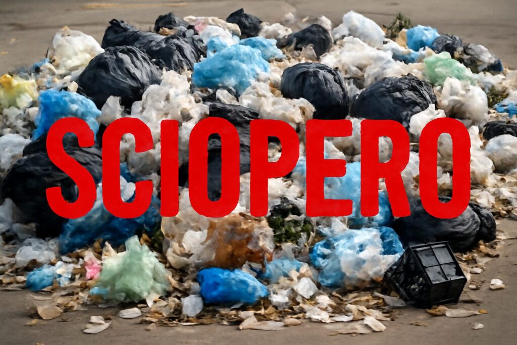sciopero rifiuti