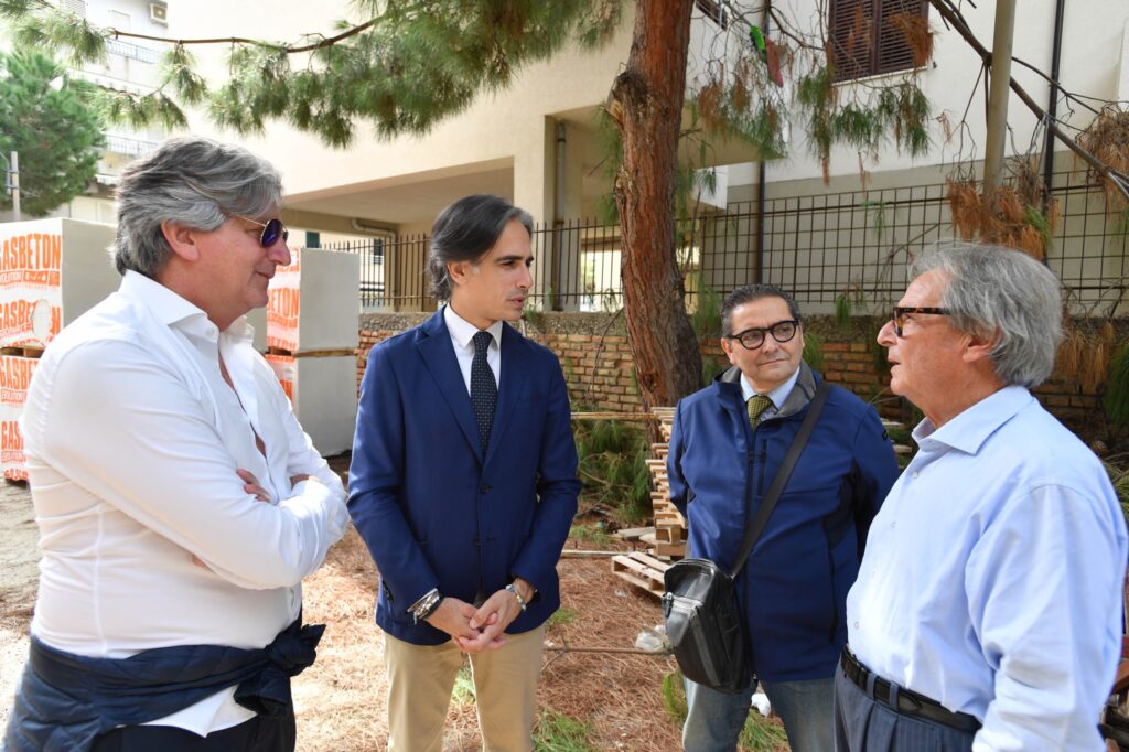 sopralluogo polo scolastico bagnara