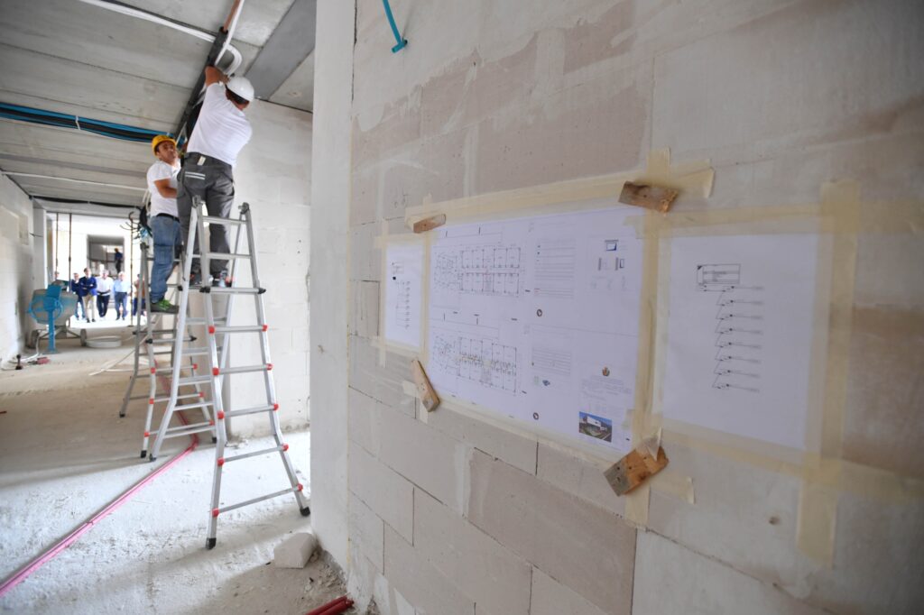 sopralluogo polo scolastico bagnara