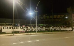 striscione ultrà palermo