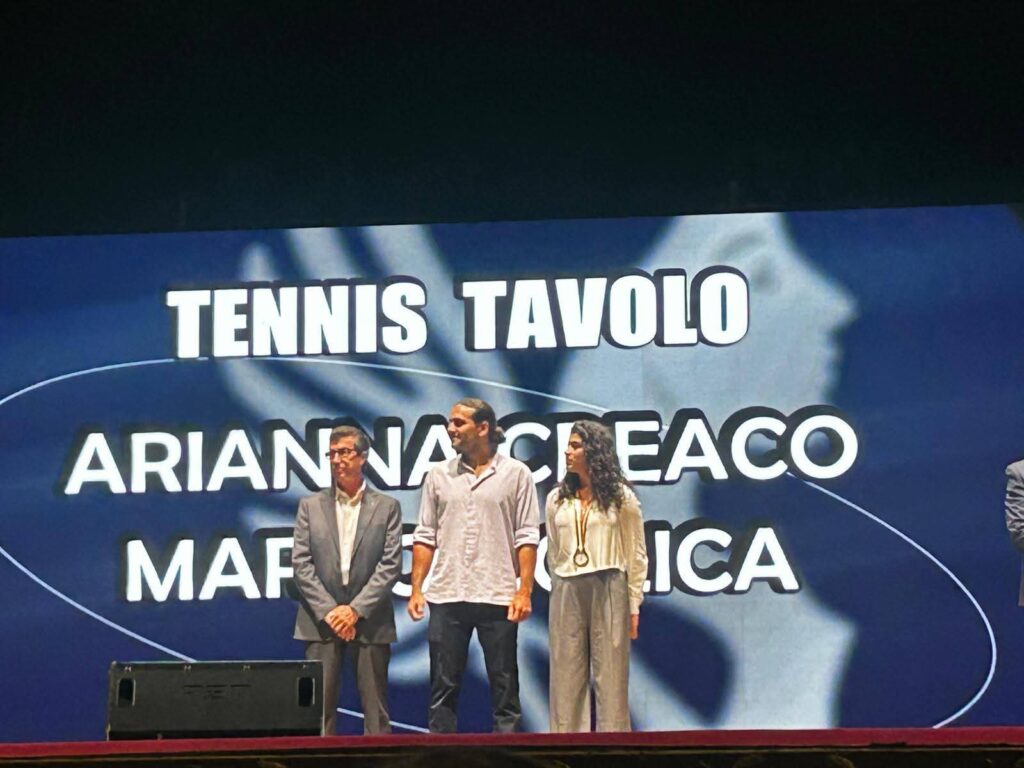 tennistavolo arianna creaco e marco colica