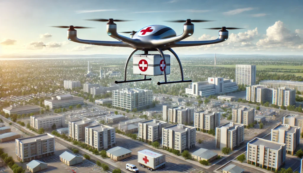 trasporto biomedicale con droni