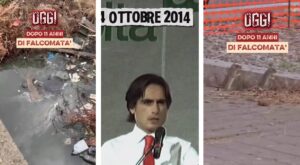 vecchio video di falcomatà e degrado reggio calabria