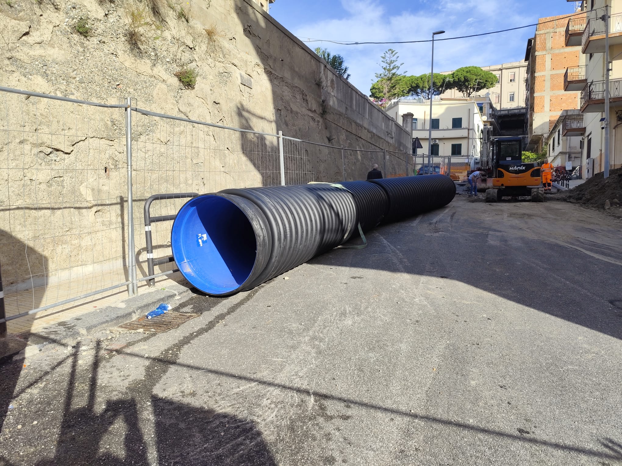 Cantiere di via Delle Carceri