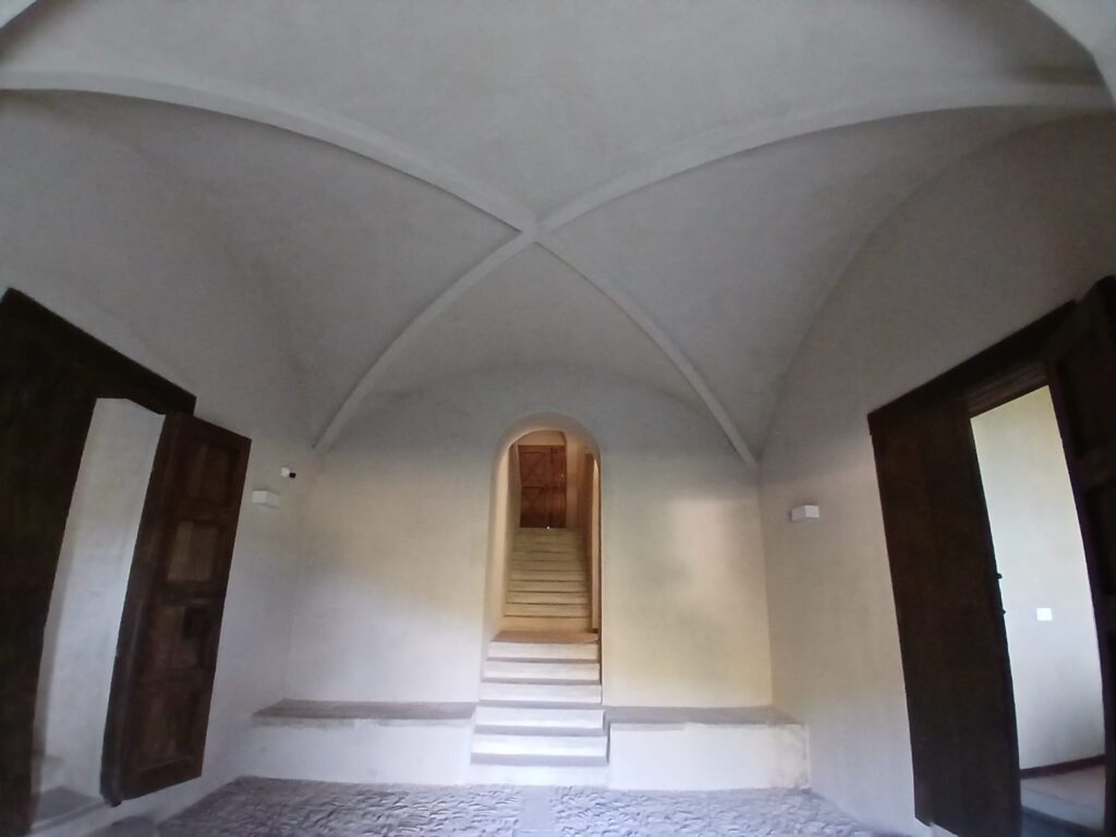 Androne Castello Palizzi restaurato