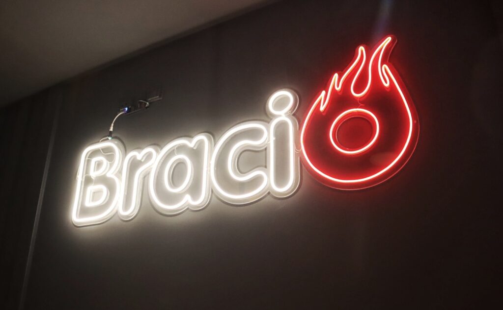 Braciò apertura