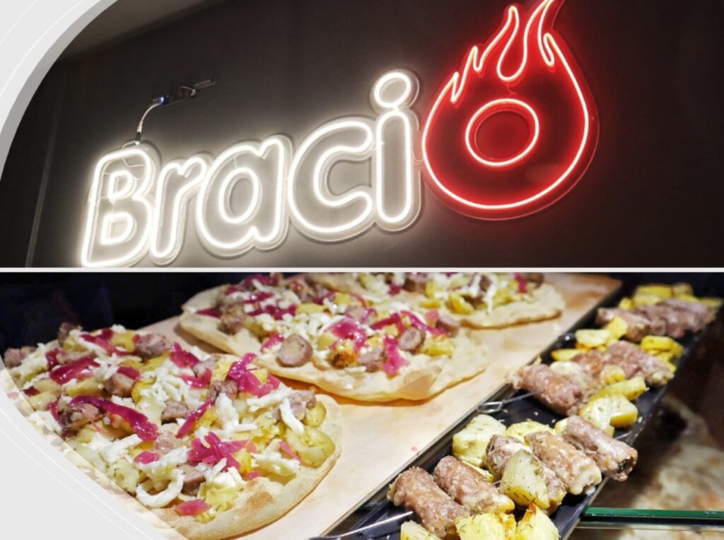 Braciò apertura