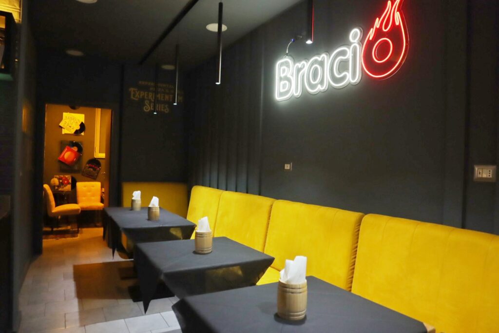 Braciò apertura