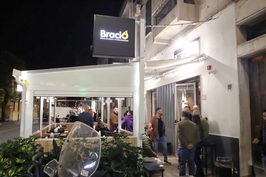 Braciò apertura