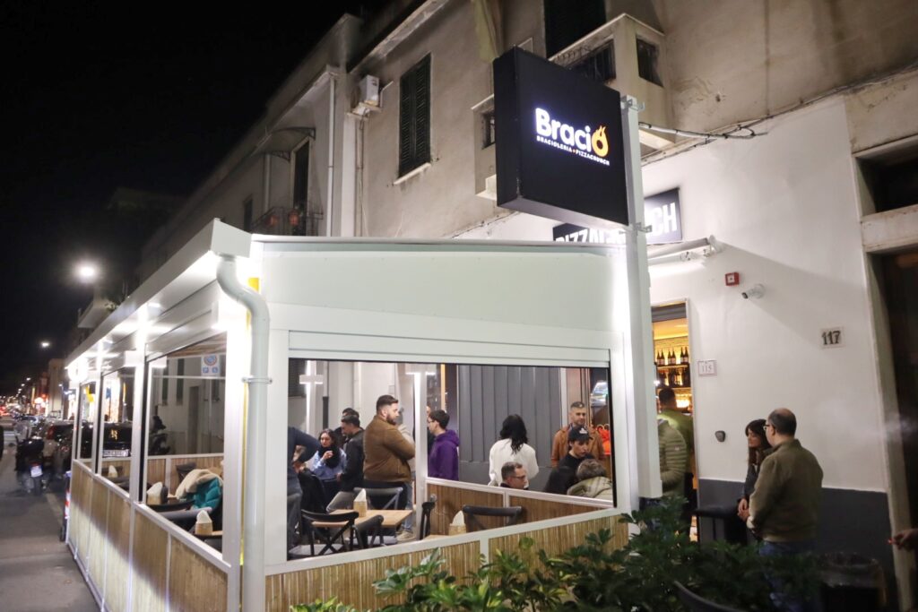 Braciò apertura