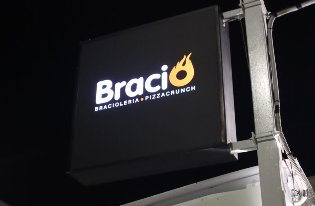 Braciò apertura