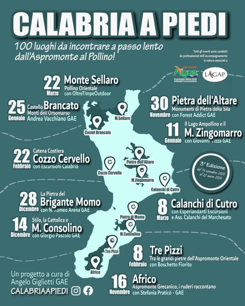 Calabria a piedi