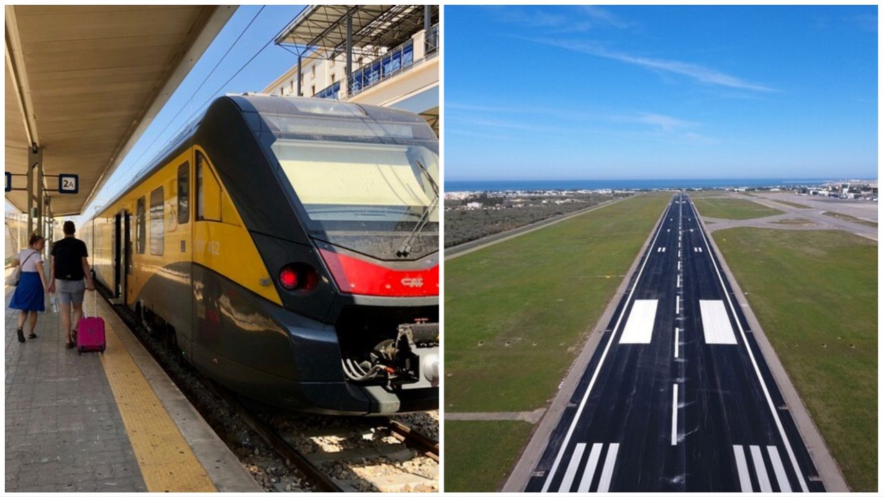 Collegamento treno aeroporto Bari